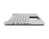 Asus N550JA Original Tastatur inkl. Topcase DE (deutsch) silber/silber mit Backlight