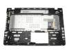 Asus N76VM Original Tastatur inkl. Topcase FR (französisch) schwarz/silber mit Backlight
