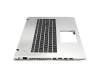 Asus N76VM Original Tastatur inkl. Topcase FR (französisch) schwarz/silber mit Backlight
