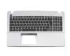 Asus R510L Original Tastatur inkl. Topcase SF (schweiz-französisch) schwarz/grau