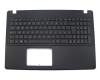 Asus R510LA Original Tastatur inkl. Topcase IT (italienisch) schwarz/schwarz