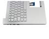 Asus ROG G501JW Original Tastatur inkl. Topcase DE (deutsch) silber/silber mit Backlight