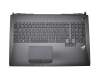 Asus ROG G750JX Original Tastatur inkl. Topcase UK (englisch) schwarz/schwarz mit Backlight