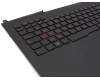 Asus ROG G751JM Original Tastatur inkl. Topcase IT (italienisch) schwarz/schwarz mit Backlight
