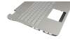 Asus ROG GL551JX Original Tastatur inkl. Topcase UA (ukrainisch) silber/silber mit Backlight