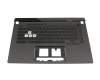 Asus ROG Strix G15 G513IH Original Tastatur inkl. Topcase DE (deutsch) schwarz/anthrazit mit Backlight