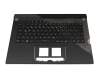 Asus ROG Strix SCAR 15 G533QS Original Tastatur inkl. Topcase DE (deutsch) schwarz/schwarz/transparent/grau mit Backlight