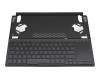 Asus ROG Zephyrus Duo 15 SE GX551QS Original Tastatur inkl. Topcase DE (deutsch) schwarz/schwarz mit Backlight