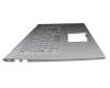 Asus S732DA Original Tastatur inkl. Topcase DE (deutsch) silber/silber mit Backlight