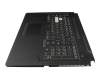 Asus TUF Gaming A17 FA706QM Original Tastatur inkl. Topcase US (englisch) schwarz/transparent/grau mit Backlight