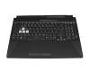 Asus TUF Gaming F15 FX506HM Original Tastatur inkl. Topcase DE (deutsch) schwarz/transparent/schwarz mit Backlight