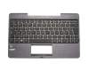 Asus Transformer Book T100TAF Original Tastatur inkl. Topcase FR (französisch) schwarz/anthrazit