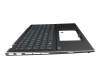 Asus UP6502ZD Original Tastatur inkl. Topcase DE (deutsch) schwarz/schwarz mit Backlight