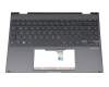 Asus UX371EA Original Tastatur inkl. Topcase DE (deutsch) schwarz/schwarz mit Backlight