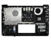 Asus VivoBook S200E Original Tastatur inkl. Topcase GR (griechisch) schwarz/silber