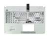 Asus X501A Original Tastatur inkl. Topcase SF (schweiz-französisch) schwarz/weiß