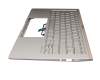 Asus ZenBook 14 UX434FLC Original Tastatur inkl. Topcase DE (deutsch) silber/silber mit Backlight