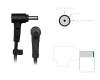 Asus ZenBook 15 UX533FAC Original Netzteil 65,0 Watt EU Wallplug normale Bauform