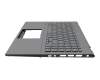 Asus ZenBook Pro 15 UX535LH Original Tastatur inkl. Topcase DE (deutsch) grau/grau mit Backlight