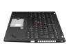CS19BL-85D0 Original Lenovo Tastatur inkl. Topcase DE (deutsch) schwarz/schwarz mit Backlight und Mouse-Stick