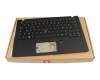 CS19BL-85F0 Original Lenovo Tastatur inkl. Topcase FR (französisch) schwarz/schwarz mit Backlight und Mouse-Stick