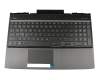 DZC46G3DTA Original HP Tastatur inkl. Topcase DE (deutsch) schwarz/schwarz mit Backlight