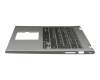 Dell Inspiron 13 2in1 (5379) Original Tastatur inkl. Topcase DE (deutsch) schwarz/silber mit Backlight