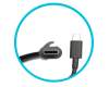 Dell Pro Rugged 10 Original USB-C GaN-Netzteil 100,0 Watt abgerundete Bauform