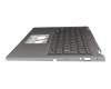 EAZA0002010-1 Original Acer Tastatur inkl. Topcase CH (schweiz) grau/grau mit Backlight