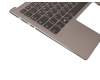 EC1YJ000A00 Original Lenovo Tastatur inkl. Topcase DE (deutsch) grau/silber mit Backlight