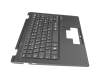 Emdoor YS13G Original Tastatur inkl. Topcase DE (deutsch) schwarz/schwarz