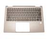 FA1YJ000700 Original Lenovo Tastatur inkl. Topcase DE (deutsch) grau/silber mit Backlight