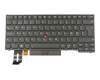 FU5371BL2 Original Lenovo Tastatur DK (dänisch) schwarz mit Backlight und Mouse-Stick