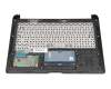 FUJ:CP697711-XX Original Fujitsu Tastatur inkl. Topcase DE (deutsch) schwarz/grau