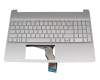 HP 15-d5000 Original Tastatur inkl. Topcase DE (deutsch) silber/silber