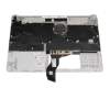 HP 15-dy1000 Original Tastatur inkl. Topcase DE (deutsch) silber/silber
