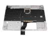 HP 15s-eq3000 Original Tastatur inkl. Topcase DE (deutsch) silber/silber mit Backlight