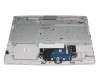 HP 17-ca3000 Tastatur inkl. Topcase DE (deutsch) silber/silber (PTP/DVD)