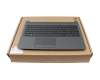 HP 250 G7 Original Tastatur inkl. Topcase CH (schweiz) schwarz/schwarz
