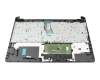 HP 255 G6 Original Tastatur inkl. Topcase FR (französisch) schwarz/grau