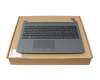 HP 255 G7 SP Original Tastatur inkl. Topcase FR (französisch) schwarz/schwarz