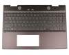HP Envy x360 15-cn0700 Original Tastatur inkl. Topcase DE (deutsch) schwarz/schwarz mit Backlight