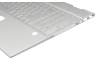 HP Envy x360 15-dr1100 Original Tastatur inkl. Topcase DE (deutsch) silber/silber mit Backlight (DIS)