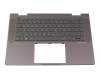 HP Envy x360 15-fh0000 Original Tastatur inkl. Topcase DE (deutsch) schwarz/grau mit Backlight
