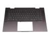 HP Envy x360 Convertible 15-eu0000 Original Tastatur inkl. Topcase DE (deutsch) schwarz/schwarz mit Backlight