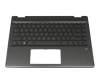 HP Pavilion x360 14-dh0900 Original Tastatur inkl. Topcase DE (deutsch) schwarz/schwarz mit Backlight