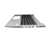 HP ProBook 440 G6 Original Tastatur inkl. Topcase DE (deutsch) schwarz/silber mit Backlight (Heatshield)