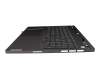 KB640C Original Lenovo Tastatur inkl. Topcase DE (deutsch) grau/grau mit Backlight