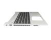 L45091-BG1 Original HP Tastatur inkl. Topcase CH (schweiz) schwarz/silber