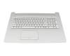 L88364-BG1 Original HP Tastatur inkl. Topcase SF (schweiz-französisch) silber/silber mit Backlight